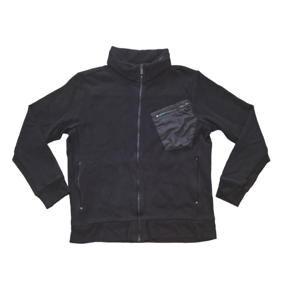 Porsche Design Full Zip Sweatshirt Jacket, Black, Size 2XL
